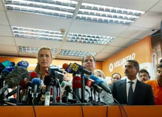 Lilian Tintori exige a Maduro una fe de vida de Leopoldo López