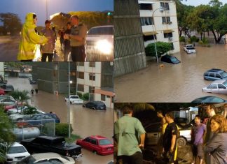 Venezuela: Lluvias intensas causan estragos en Carabobo y Nueva Esparta