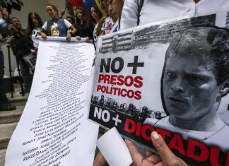 ONU pide liberación de presos políticos en Venezuela y respeto de los DDHH