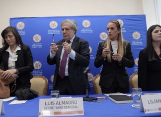 Almagro dice que la «represión es la única gestión» del Gobierno en Venezuela
