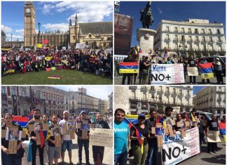 Venezolanos en el mundo alzan su voz contra la dictadura: ¡No más represión!