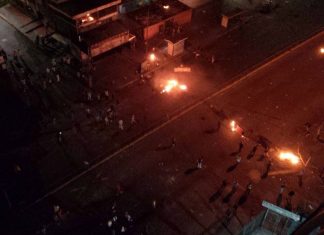 Zonas populares de Caracas protestaron contra el gobierno de Maduro