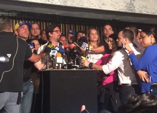 MUD anuncia acciones de calle para los próximos días
