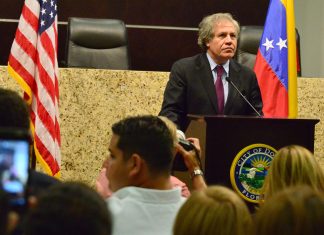 Almagro condena la «violenta represión y muerte» de venezolanos en las protestas