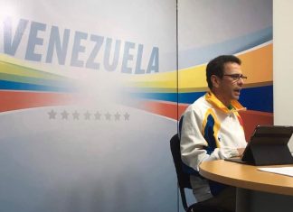 Capriles invita a protestar este miércoles en toda Venezuela