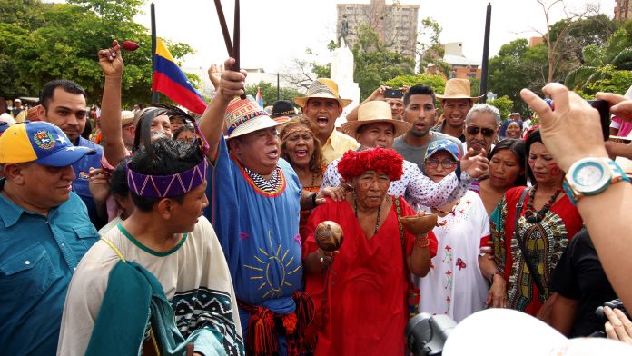 Marcha Indigenas. Primero Justicia Zulia 3