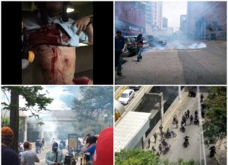 GNB reprime y roba a venezolanos en Caracas: reportan un herido