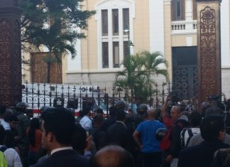 Diputada agredida en AN cuando efectivos de la GNB ingresaron cajas del CNE irregularmente