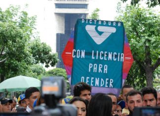 Movimiento Estudiantil marcha hasta VTV para exigir transparencia y veracidad informativa