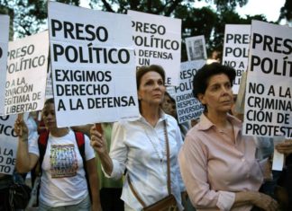 Claman por medidas humanitarias para “presos políticos”