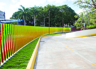 Inauguran en Panamá nueva obra de Cruz-Diez comisionada por el Instituto Smithsonian