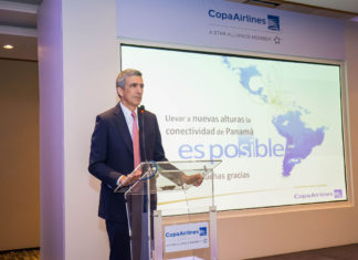 Copa Airlines transportó 13.5 millones de pasajeros en el 2017
