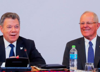 Presidentes de Perú y Colombia hablarán esta semana de Venezuela