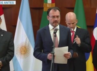 Grupo de Lima hizo un «último llamado» al gobierno venezolano para que suspenda las elecciones