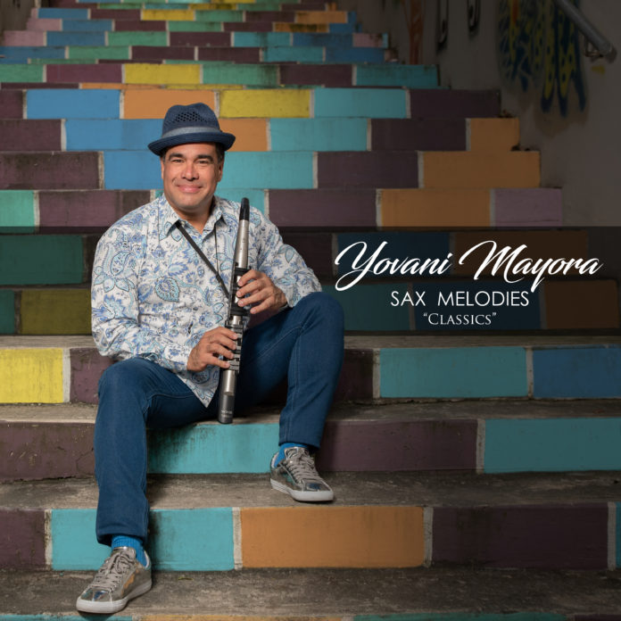 Portada Yovani Mayora Sax Melodies Clasics