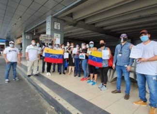Venezolanos varados en Panamá siguen a la espera de una respuesta positiva