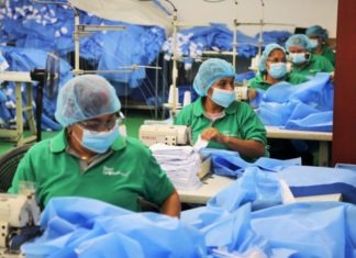 Empresa de venezolanos con capital panameño fabrica cinco millones de mascarillas mensuales