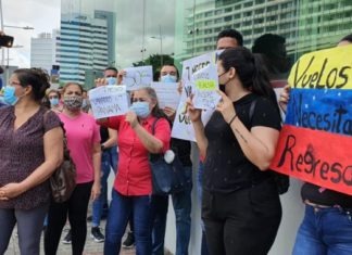 Más de 450 venezolanos en Panamá piden regresar a Venezuela