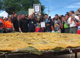 Patacón más grande del mundo de comunidad indígena panameña aparecerá en noviembre en el libro de Guinness World Records