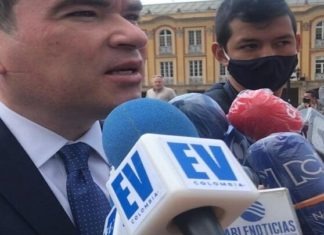 Embajador de Guaidó en Colombia presentó al presidente Duque sus cartas credenciales