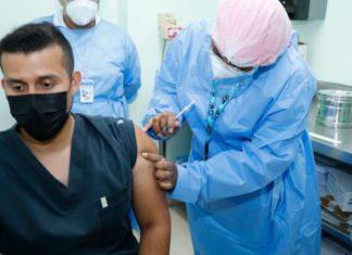 Hospitales continuarán con aplicación de segunda dosis contra la COVID-19