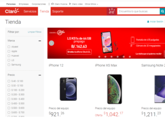 Tienda en línea de Claro: una compra rápida y segura hasta la puerta de tu casa