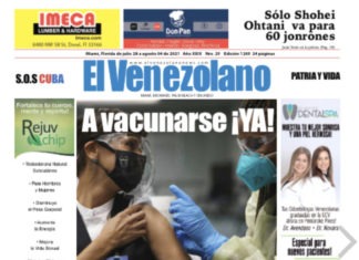 Felicitamos a El Venezolano Miami que hoy llega a 29 años