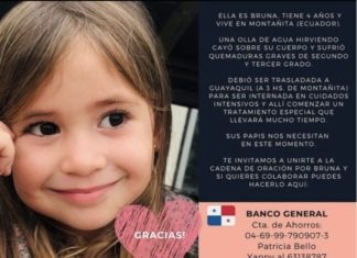 Piden ayuda para niña de 4 años que resultó con quemaduras graves en un accidente casero