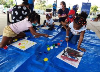 Sin Fronteras, Unicef y RET realizaron un encuentro deportivo-recreativo con niños migrantes venezolanos (FOTOS Y VIDEOS)