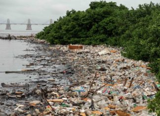 El plástico copa el Lago de Maracaibo, el mayor de Latinoamérica