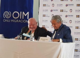 CEPAVEN y CAVEX firman con la OIM un acuerdo marco de cooperación