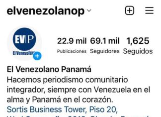 Intentan silenciar nuestra voz en Instagram (COMUNICADO EL VENEZOLANO DE PANAMÁ)