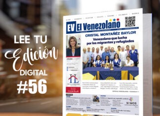 ¡En circulación! Edición 56 El Venezolano Internacional Composición realizada por Julissa Moreno para El Venezolano Internacional