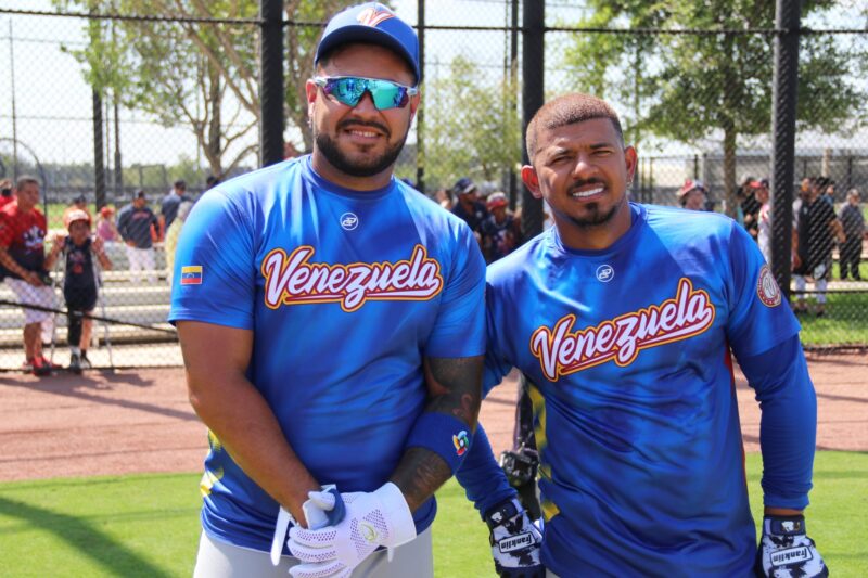 La selección de Venezuela comenzó entrenamientos para el Clásico