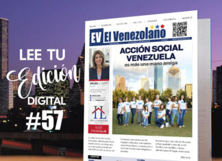 ¡En circulación! El Venezolano Internacional: Crece la acción social de venezolanos para venezolanos Portada edición 57 #ElVenezolanoInternacional