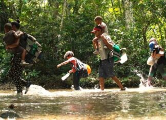 Más de 25 mil venezolanos cruzaron la selva del Darién en abril