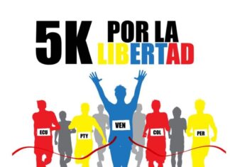 ¡5k por la libertad de Venezuela! en Panamá