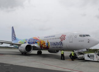 Copa Airlines presenta su nueva aeronave inspirada en las maravillas de Panamá (VIDEO)