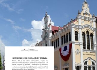 Cancillería de Panamá hace un llamado para que se propicien elecciones libres en Venezuela