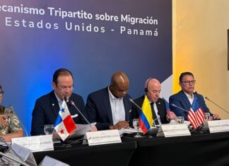 Colombia, Estados Unidos y Panamá se reúnen para gestionar una migración segura, ordenada y humana