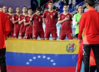 Venezuela jugará los octavos de final del Mundial de FUTSAL y se medirá ante España