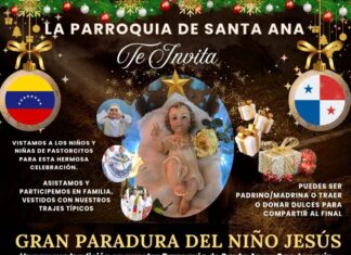 La Paradura del Niño, una tradición venezolana que comienza en Panamá