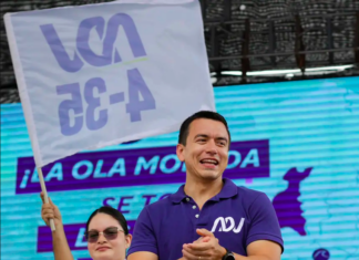 Daniel Noboa es reelegido presidente de Ecuador