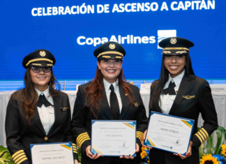 Copa Airlines celebra el ascenso de 40 primeros oficiales a capitanes