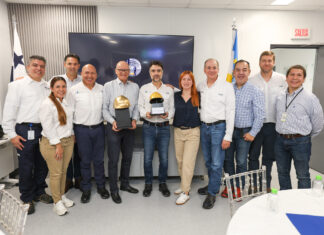 AES Panamá recibe el Casco de Oro por más de 9.5 millones de horas trabajadas sin incidentes con pérdida de tiempo