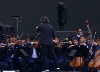 Así brilló la Orquesta Sinfónica Simón Bolívar durante el concierto de Coldplay