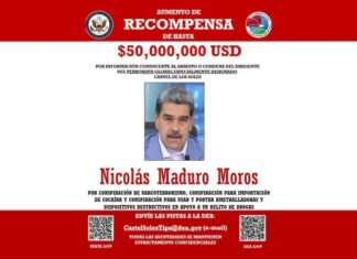 EE UU comparte video con aviso de recompensa por Maduro: «Liberaremos al hemisferio occidental de los narcoterroristas»